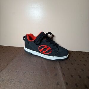 Heelys Black and Red Kids Skate Sneaker